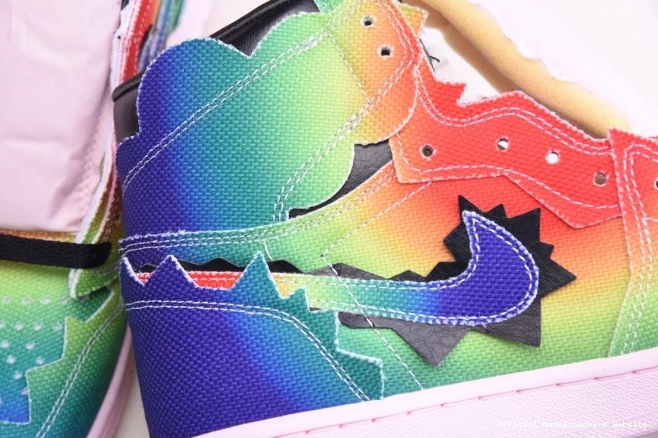 Official Maikesneakers J AIR 1 HIGH DC3481-900 BALVIN OG X JORDAN 0712